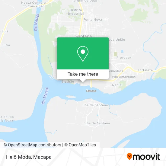 Helô Moda map