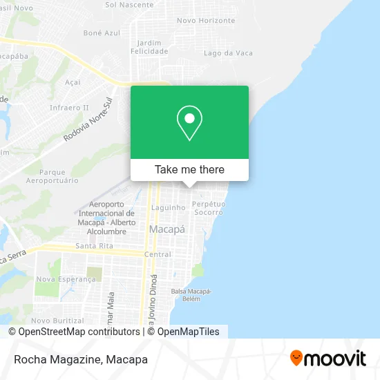 Rocha Magazine map