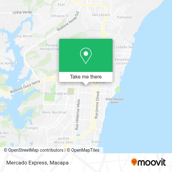 Mercado Express map