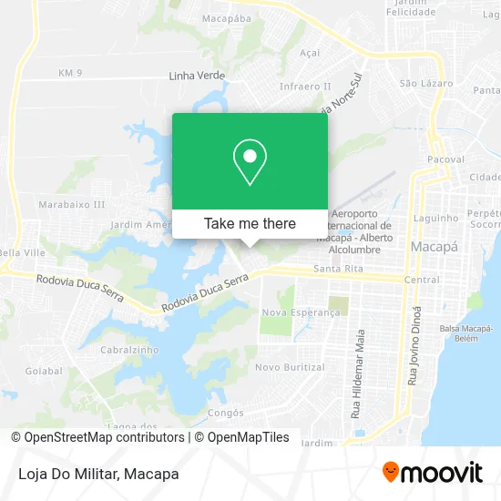 Loja Do Militar map