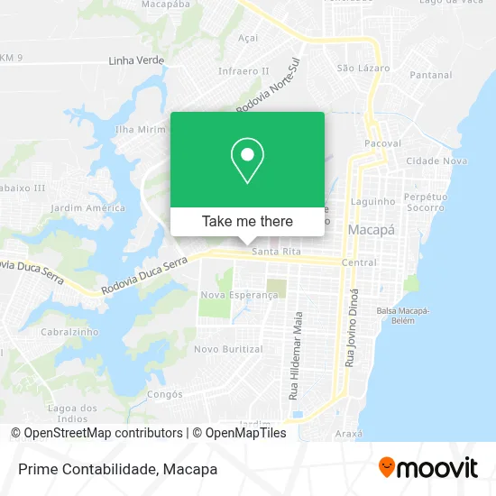 Prime Contabilidade map