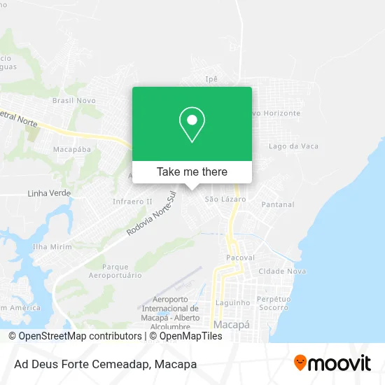 Ad Deus Forte Cemeadap map