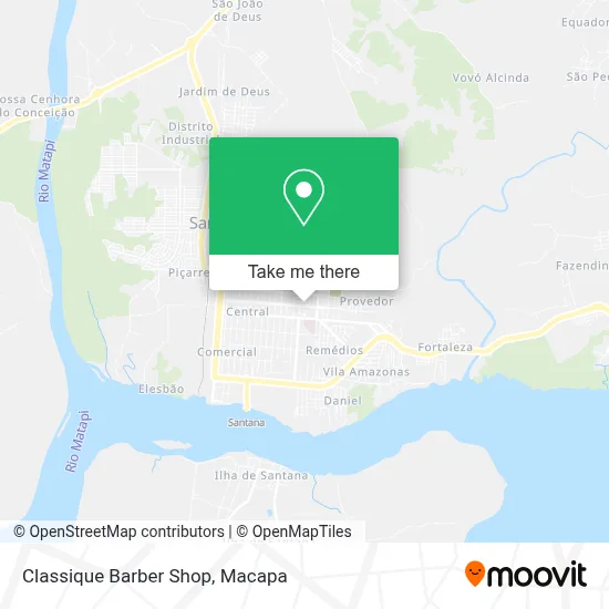 Classique Barber Shop map