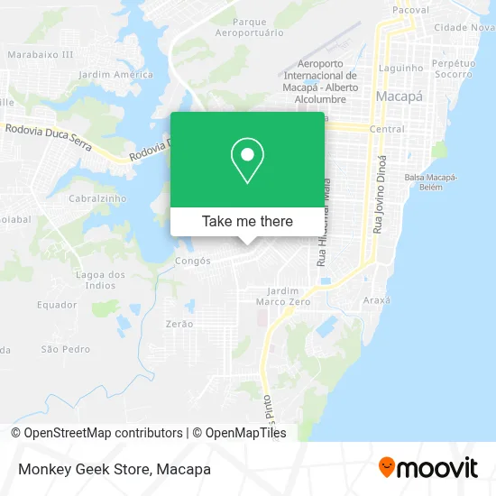 Monkey Geek Store map