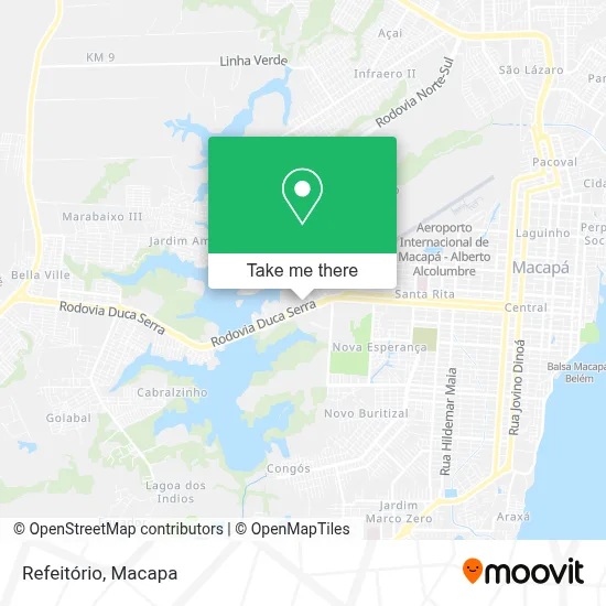 Refeitório map