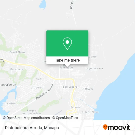 Distribuidora Arruda map