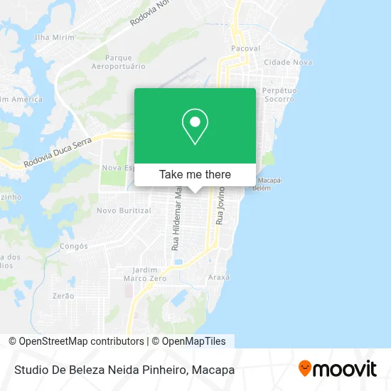 Studio De Beleza Neida Pinheiro map