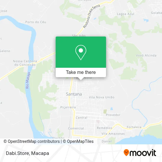 Dabi.Store map