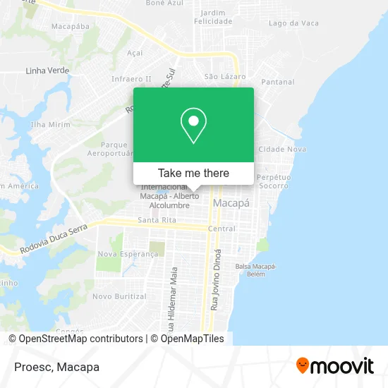 Proesc map