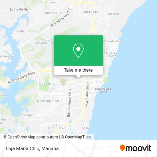 Loja Maria Chic map