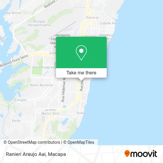 Ranieri Araujo Aai map