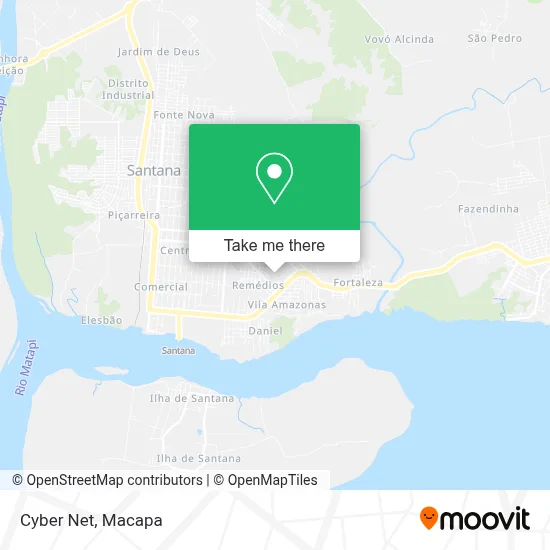 Cyber Net map