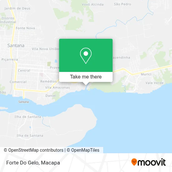 Forte Do Gelo map