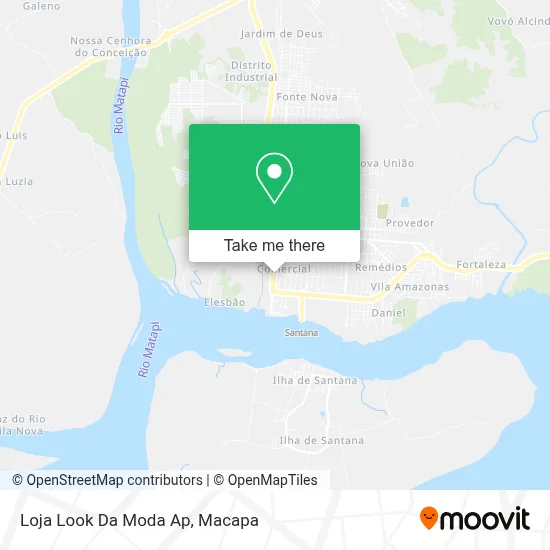 Loja Look Da Moda Ap map