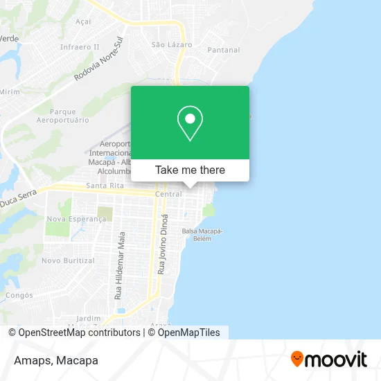 Amaps map