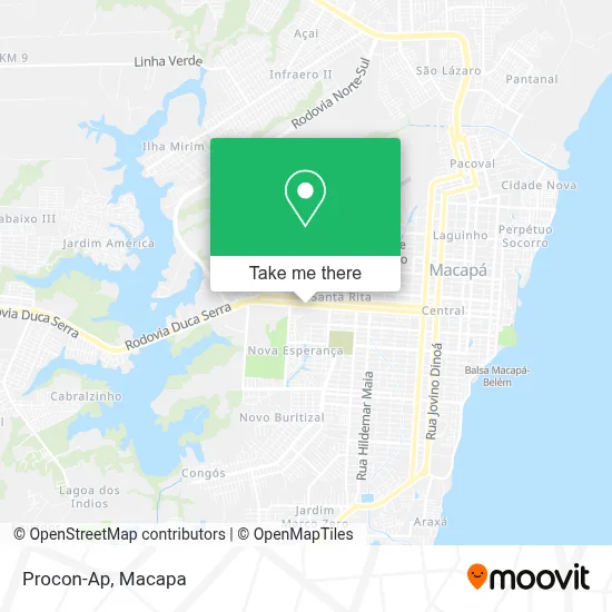 Procon-Ap map