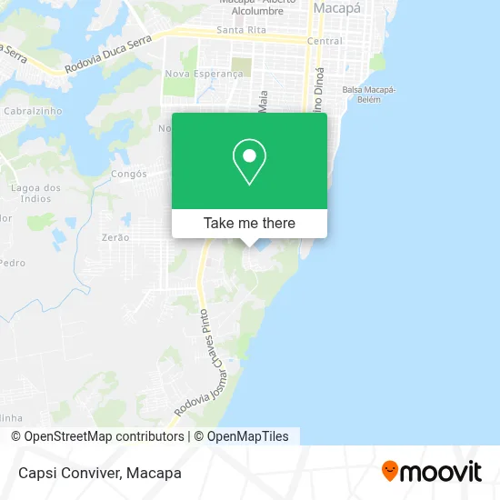 Capsi Conviver map