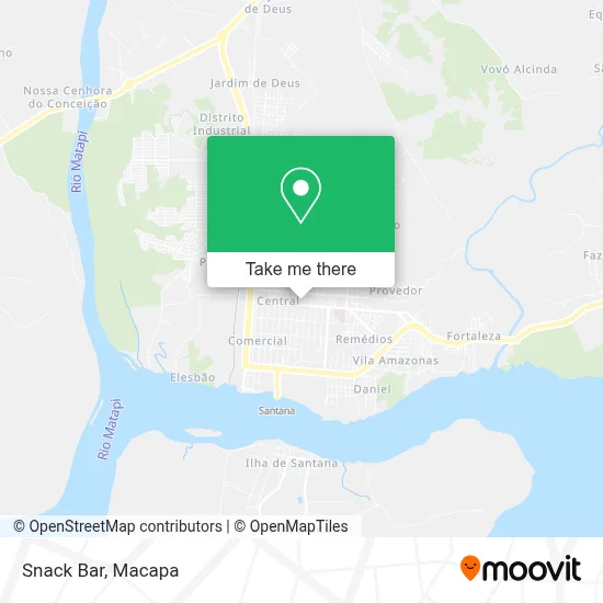 Snack Bar map