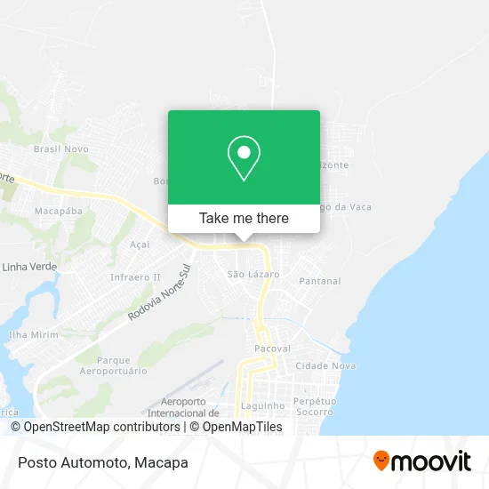 Posto Automoto map