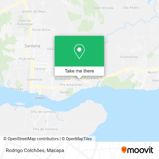 Rodrigo Colchões map