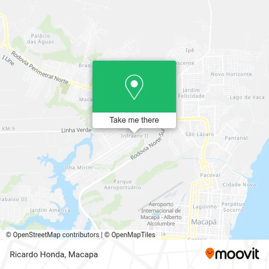 Ricardo Honda map