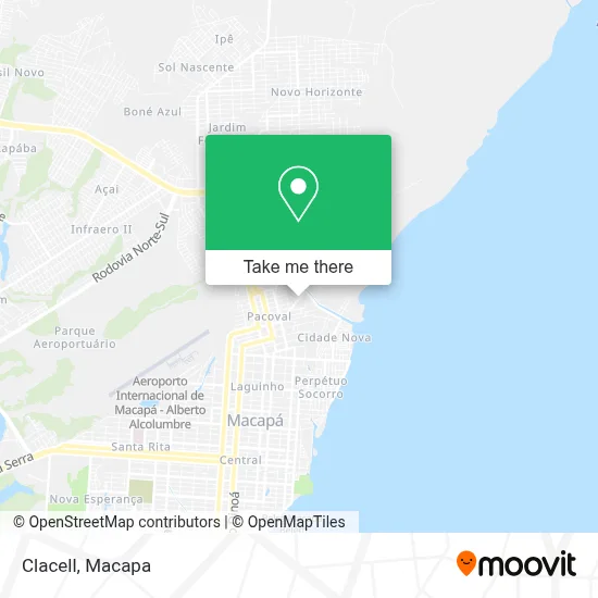 Clacell map
