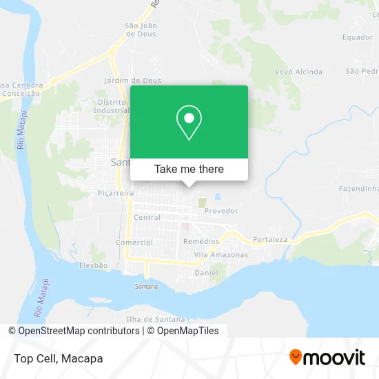 Top Cell map