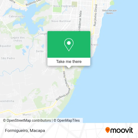 Formigueiro map
