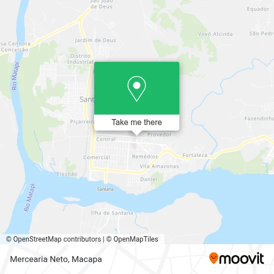 Mercearia Neto map
