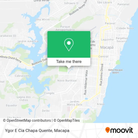 Ygor E Cia Chapa Quente map