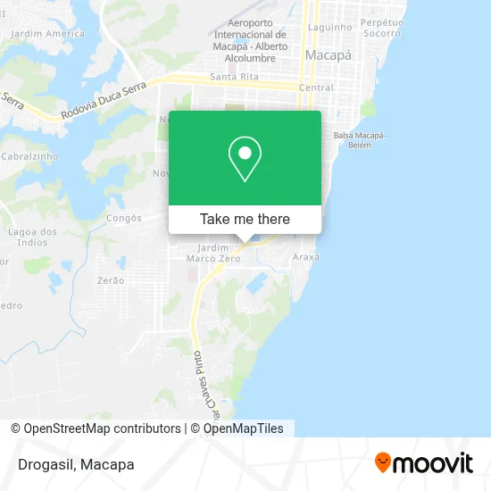 Drogasil map