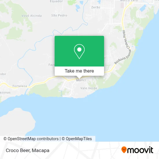 Croco Beer map