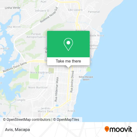 Avis map