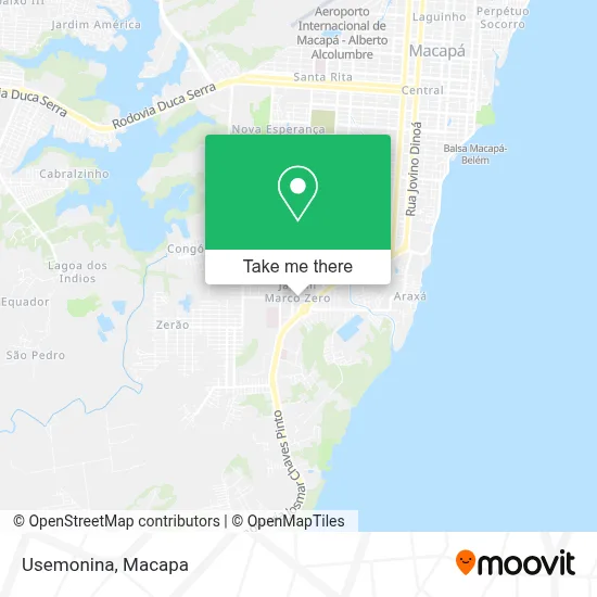 Usemonina map
