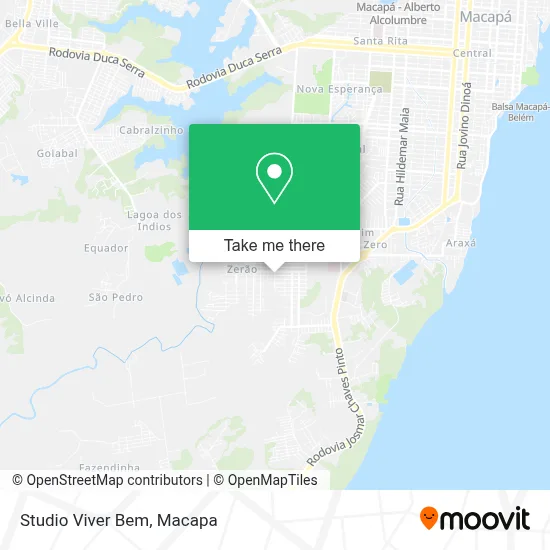 Studio Viver Bem map