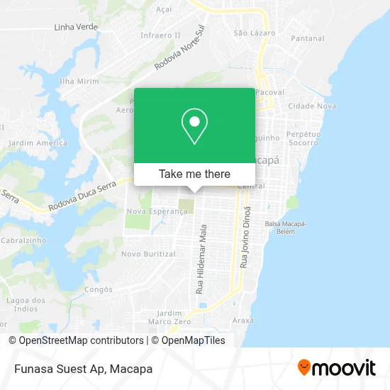 Funasa Suest Ap map
