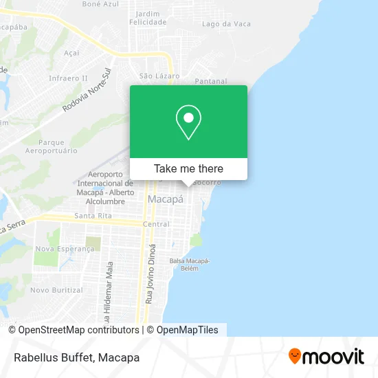 Rabellus Buffet map