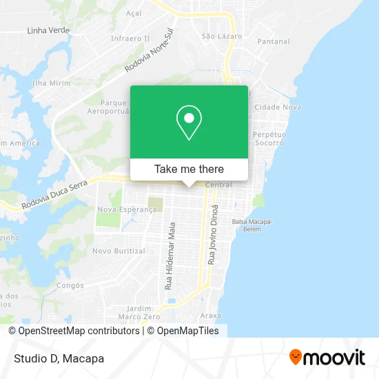 Studio D map