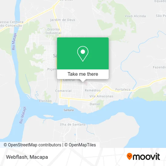 Webflash map