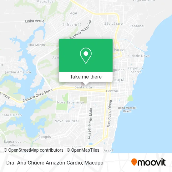 Dra. Ana Chucre Amazon Cardio map