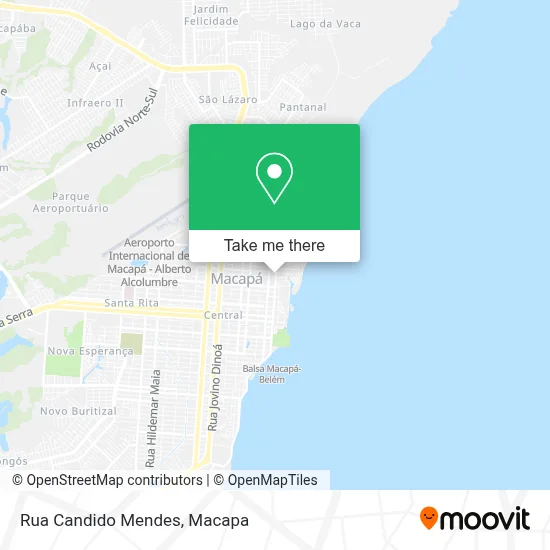 Rua Candido Mendes map