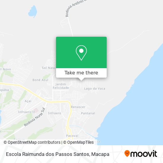 Escola Raimunda dos Passos Santos map