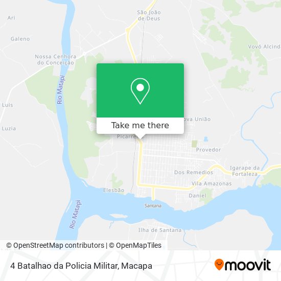 4 Batalhao da Policia Militar map