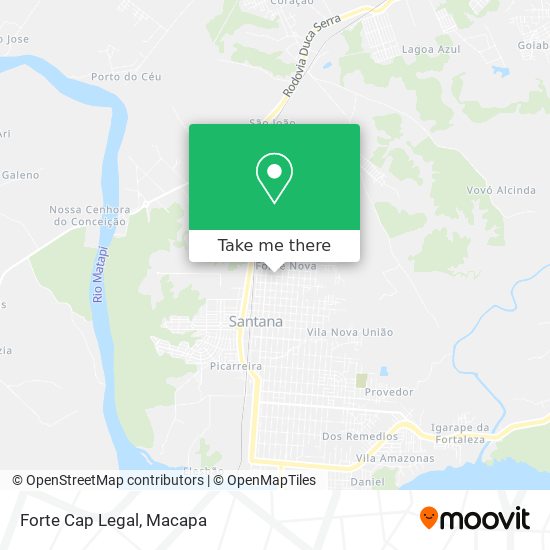 Forte Cap Legal map