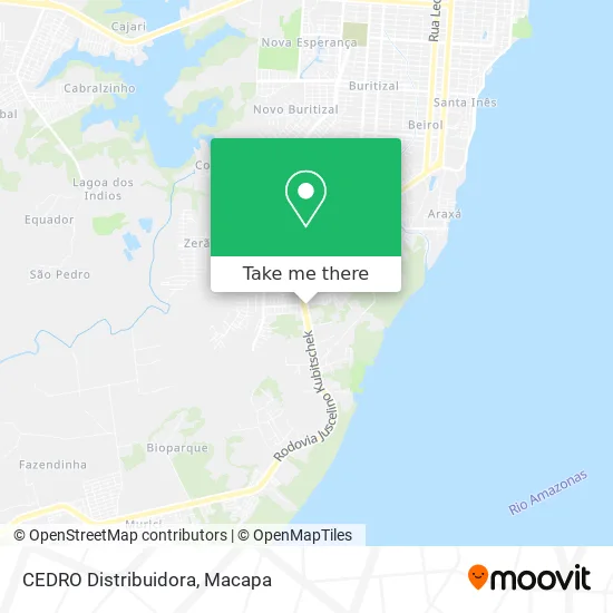 CEDRO Distribuidora map