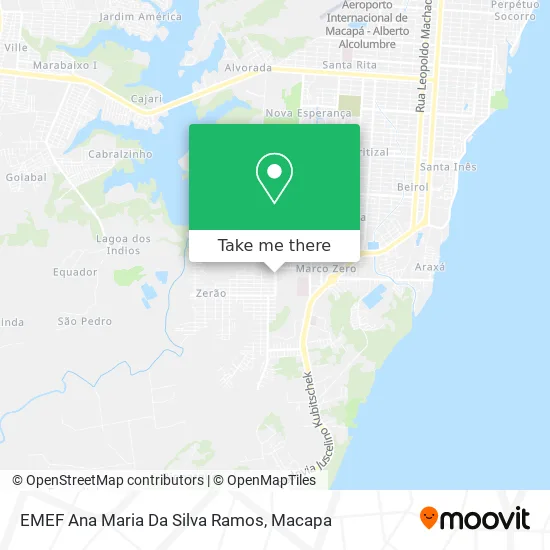 EMEF Ana Maria Da Silva Ramos map