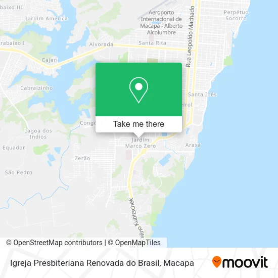 Igreja Presbiteriana Renovada do Brasil map