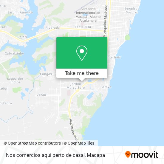 Mapa Nos comercios aqui perto de casa!