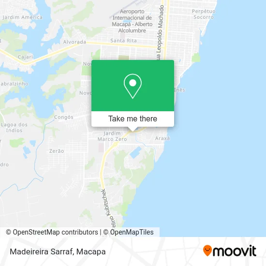 Madeireira Sarraf map