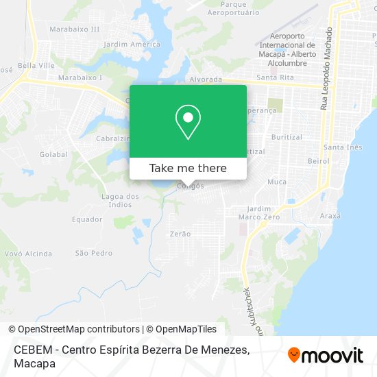 CEBEM - Centro Espírita Bezerra De Menezes map